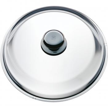 Tapa de cristal para sartenes de 28 cm con pomo metálico WMF