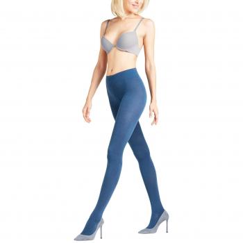 Falke Leotardos softmerino, Mujer, medias, 48425, Blau