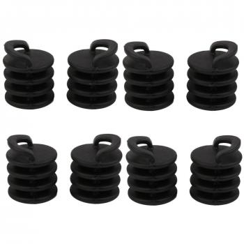 MagiDeal 8x Tapones de Drenaje Agujeros de Embarcación para Kayak Marina Barco Deportes Acuático Duradero Impermeable