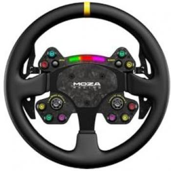 Volante MOZA Racing RS V2 - Redondo de Piel 33 cm para PC (RS25)