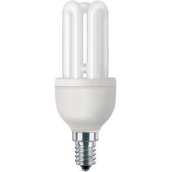 Philips Lighting Genie - Bombilla de bajo consumo de tubos descubiertos con casquillo E14 11 W equivalente a 50 W, blanco, 11 W