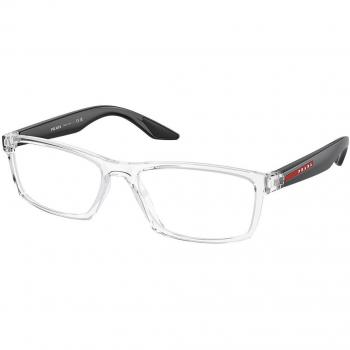 Prada Linea Rossa Gafas Graduadas PS 04PV 2AZ1O1 Armazones para Hombre con Lentes Recetados Transparentes