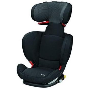 Bébé Confort RodiFix - Silla de coche, grupo 2/3, color negro