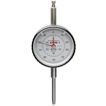 Reloj Comparador de Precisión M2/80SD 58mm KÄFER, Gran Capacidad de Medida, Lectura 0,01 mm, Caja de Latón, Protegido contra Choques