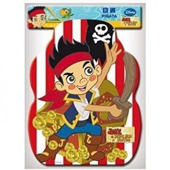 Jake Y Los Piratas - Piñata Perfil, 33X46 cm