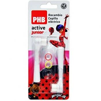 CEPILLO DENTAL ELECTRICO PHB ACTIVE JUNIOR 2U RECAMBIO CABEZAL