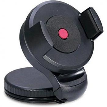 Soporte DE Coche Phoenix PHCARHOLDER+ Plegable con Boton DE Cierre RAPIDO para TELEFONO/Smartphone/PDA/GPS/PSP/iPhone / MP3 / MP4 hasta 5.7 Apertura DE 5CM A 8CM ROTACION 360Ã‚º Negro