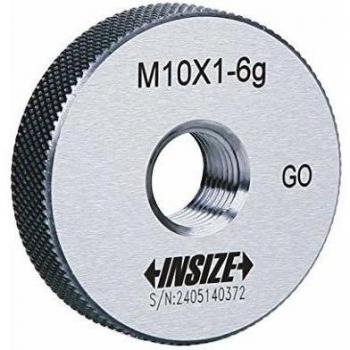 Insize 4129 - 10Q Anillo Medidor, clase 6 G de rosca fina, IR, iso1502, M10 x 1,25 mm