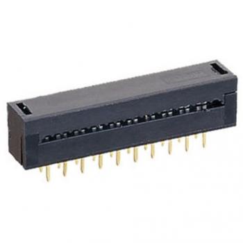 Conector doble línea de 26 contactos Electro DH 08.450/26