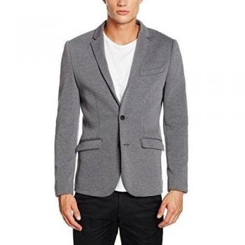 Selected Homme Owen, Chaqueta de Traje para Hombre, Gris