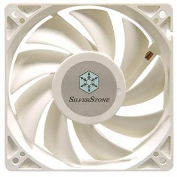 Ventilador de Refrigeración Blanco Silverstone SST-FM122 para PC - 120 mm, 2400 RPM, 42,2 dB, 7,80 W