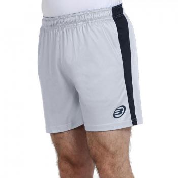Shorts Bullpadel Ceibo 008 Hombre Gris Azulado, Pantalones cortos de pádel, Tela ligera y transpirable, Cintura elástica con cordón ajustable, Diseño moderno y cómodo, Ideal para la práctica de