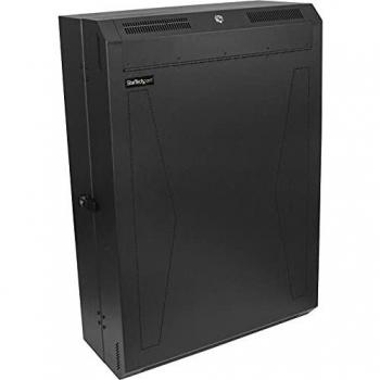StarTech.com 6U Wall Mount Network Cabinet - Vertical Wall Mount Patch Panel Rack - 30 Server Room Cabinet