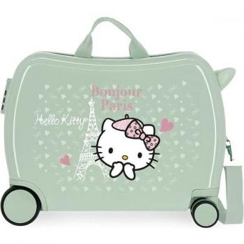 Hello Kitty Paris Maleta de Cabina Rígida Infantil 2 Ruedas Multidirección 34L
