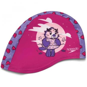 Gorro de Natación Speedo Printed Junior Polyester Cap 8-1224114676 Rosa