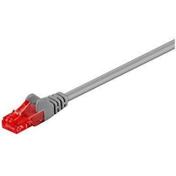 Cable Patch U/UTP Cat.6 de 15 m, Gris