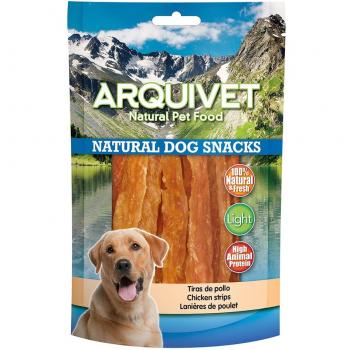 Arquivet Tiras de pollo - Natural Dog Snacks - Snacks perro - 100 g