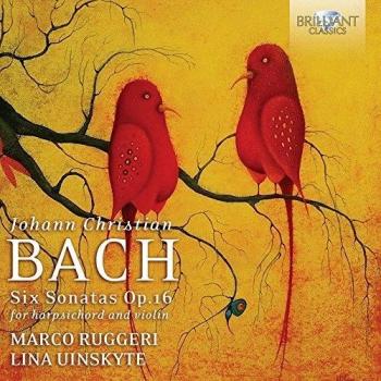 J.C. Bach: Sonatas for Harpsichord and Violin