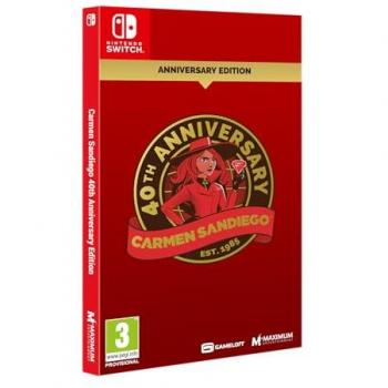 Carmen Sandiego Edición 40 Aniversario - Nintendo Switch - Nuevo a Estrenar - PAL España