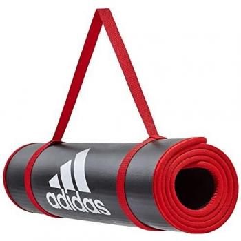 adidas ADMT-12235 Esterilla de Entrenamiento, Adultos Unisex, Rojo, Talla única