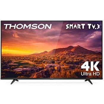 THOMSON 65UG6300 - Televisor LED de 65 pulgadas, Smart TV con 4K UHD, Dolby Audio, Compatible con Alexa