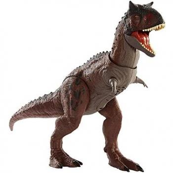 Jurassic World Control N´Conquer Carnotaurus Toro, dinosaurio de juguete para niños y niñas +4 años
