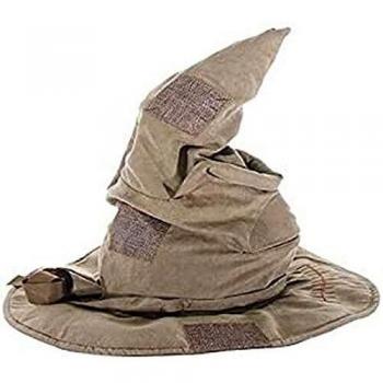 Yu me-Sombrero Seleccionador en Español Harry_Potter, Solid, Color marrón, 30.48 x 21.59 x 36.83 cm