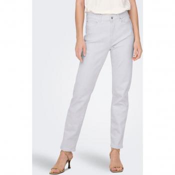 Only Emily High Waist Stretch Fit White Jeans
