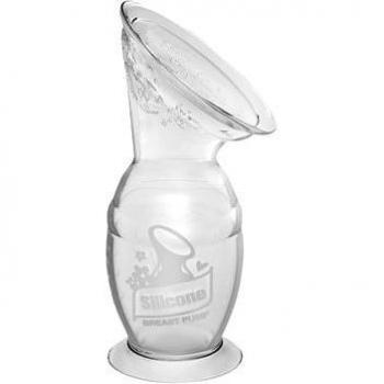 Haakaa Silicone Breast Pump with Suction Base, 150ml