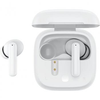 QCY T13 ANC Wireless Earbuds Bluetooth 5.3 Active Noise Cancelling with 30H Playtime IPX5 - White