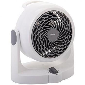 Iris Ohyama HD15N Woozoo - Ventilador Silencioso, 34 W, 13 m², Plástico, color Blanco, 24,1 x 17,5 x 26,6 cm