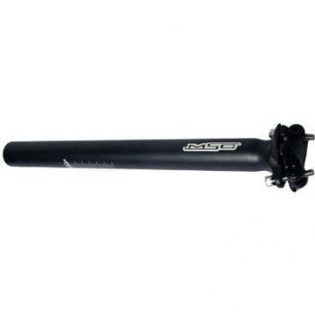 MSC Bikes MSC 31.4 mm 350 mm. Alu6061T4. Straight - Tija de sillín de ciclismo, color negro