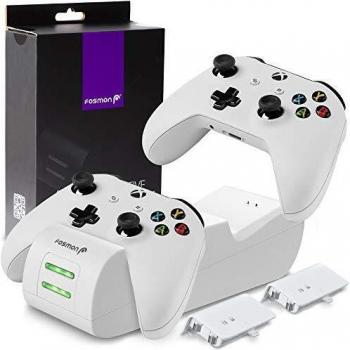 Fosmon Dual 2 MAX Cargador Compatible con Mando Xbox Series X/S