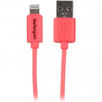 StarTech.com USBLT1MPK - Cable con Conector Lightning a USB para Apple iPhone/iPod/iPad