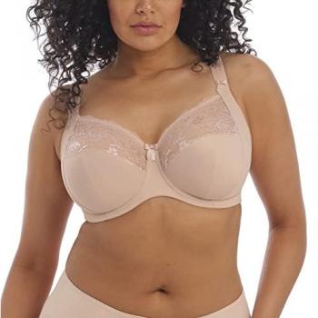 Elomi Morgan Underwired Full Cup Bra in Beige, Size 85O