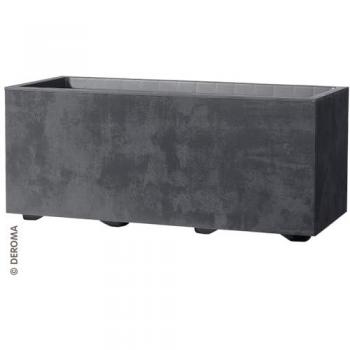 Jardinera de auto riego Millennium 99 Antracita 38x39 cm