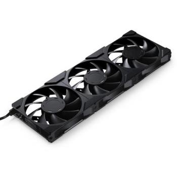 Phanteks M25 Gen2 120mm High-Airflow PWM Fan Pack (Triple Fans, Black)