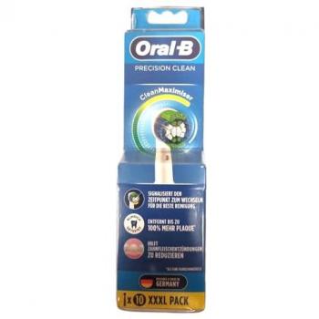 Cabezal de cepillo Oral-B Pro Precision Clean, 10 unidades, con cerdas en forma X