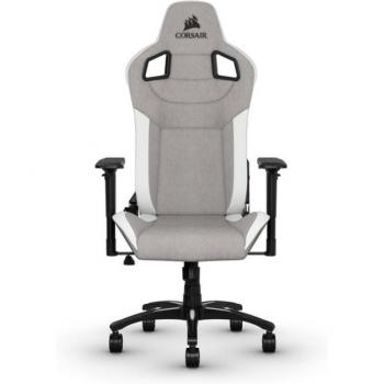 Silla Gaming Corsair T3 Rush Blanco/Gris