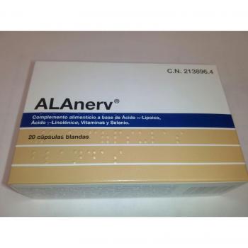 Alanerv Suplemento Nutricional 20 Cápsulas Blandas