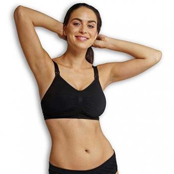 Sujetador Padded Carriwell para Maternidad y Lactancia sin Costuras Negro XL