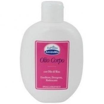 Euphidra AmidoMio Body Oil 200ml - Moisturizing and Nourishing for Sensitive Skin, Suitable for Babies and Adults