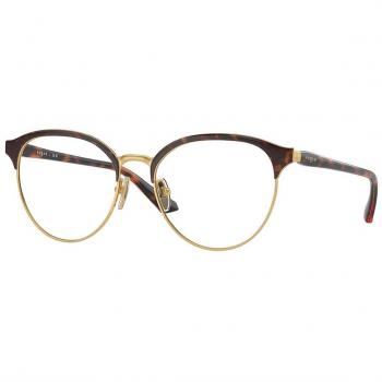Vogue Eyewear VO4305 5078 Armazones para Mujer Dorados, Lentes Recetadas de 53 mm, Gafas Recetadas para Mujer Dorados