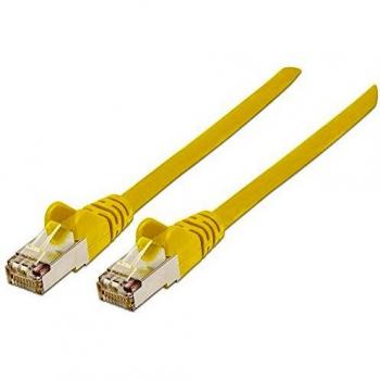 Intellinet 10m Cat7 S/FTP cable de red Amarillo
