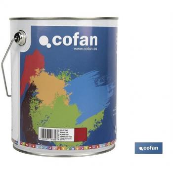 Esmalte Sintético Cofan Color Rojo Vivo 4 L