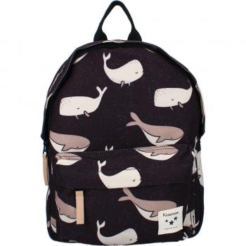 Mochila Kidzroom Full Of Wonders Negra, con diseño divertido, material resistente, compartimentos amplios, correas ajustables y acolchadas, ideal para niños