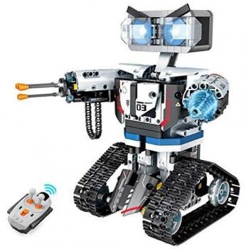 ZhanXiang Kit de Bloques de construcción de Robots de Control Remoto, Juguetes de Bloques de construcción robóticos Stem Grandes. para Adultos o niños de más de 10 años, niñas, niños, Regalo