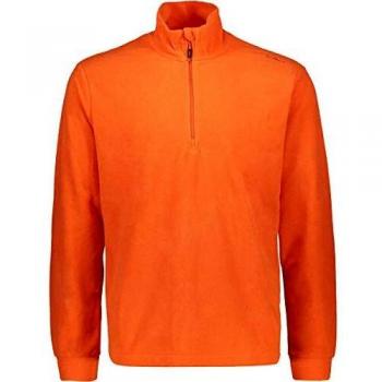 CMP Sudadera polar Arctic para hombre, color rojo, 46