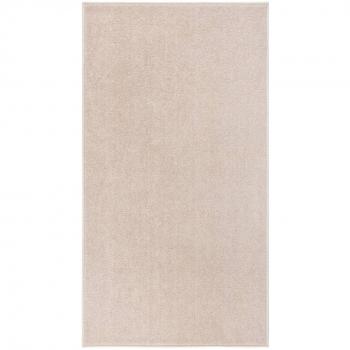 Alfombra de pelo corto 80x150 cm Color Antracita, Gris, Gris claro - Alfombra de Piso para Sala de Estar Dormitorio Habitación Salón