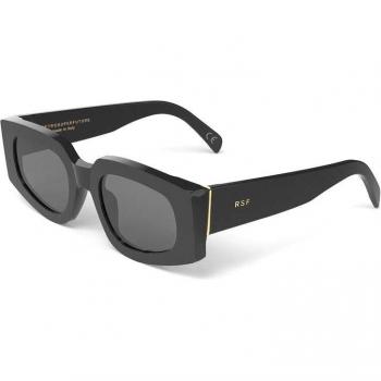 RETROSUPERFUTURE TETRA BLACK TG1 Unisex Round Sunglasses